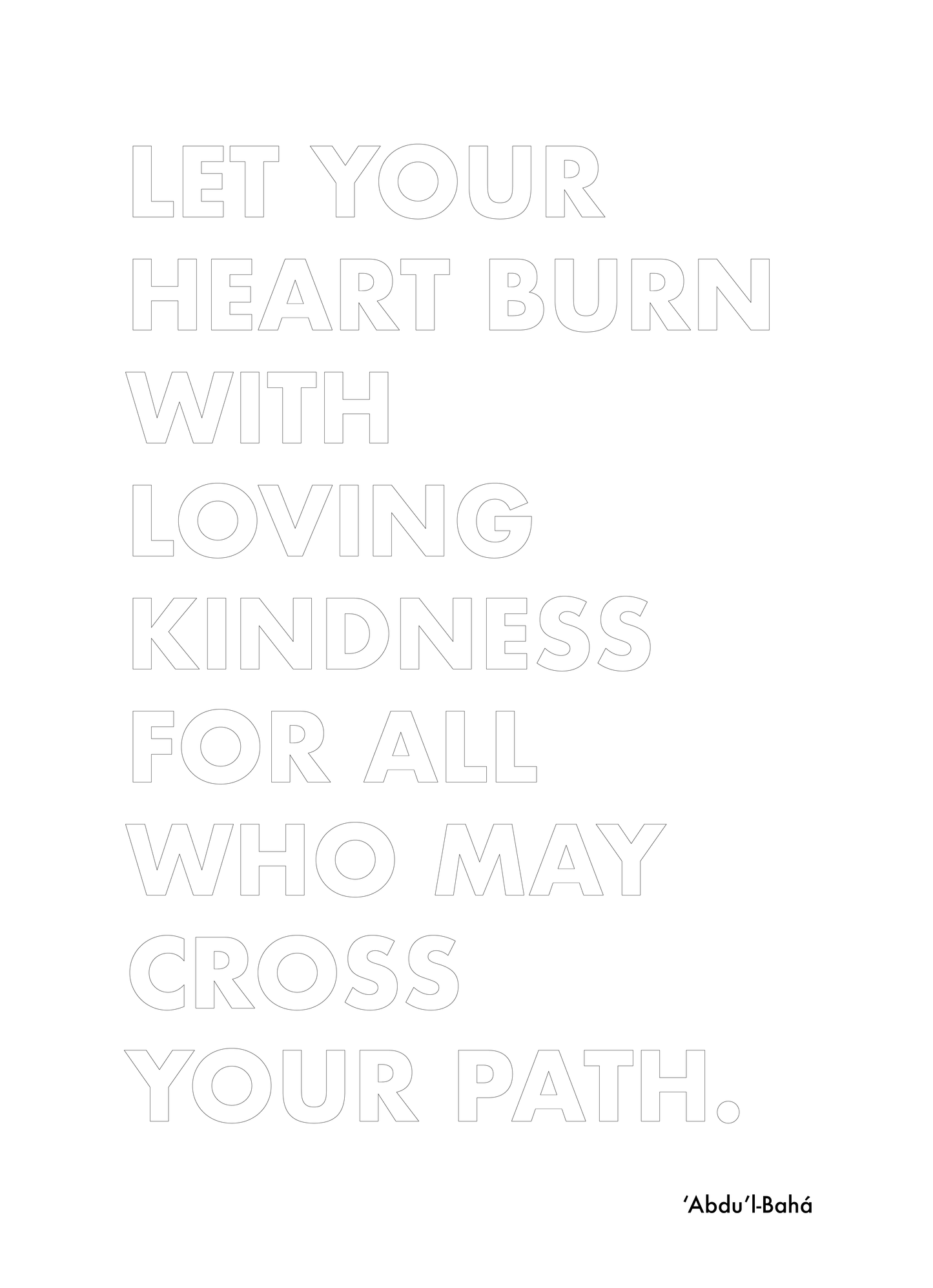 P3Q7 Let your heart burn with loving kindness for all who may cross your path.