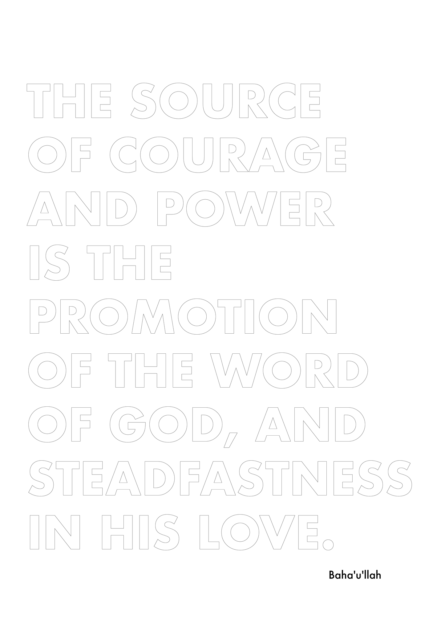 P2Q4 The source of courage and power is the promotion of the Word of God.