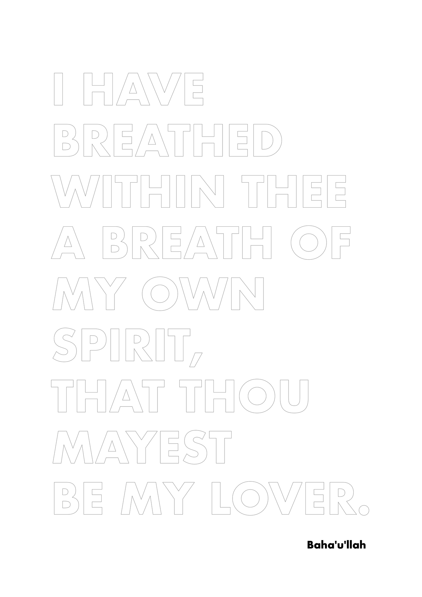 P1Q8 I have breathed within thee a breath of My own Spirit.